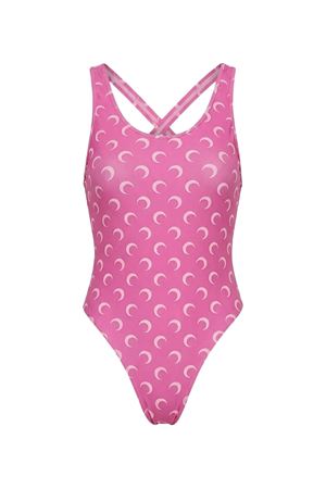 Moon printed jersey swimwear one piece MARINE SERRE | WSW019ACJER0003PK30